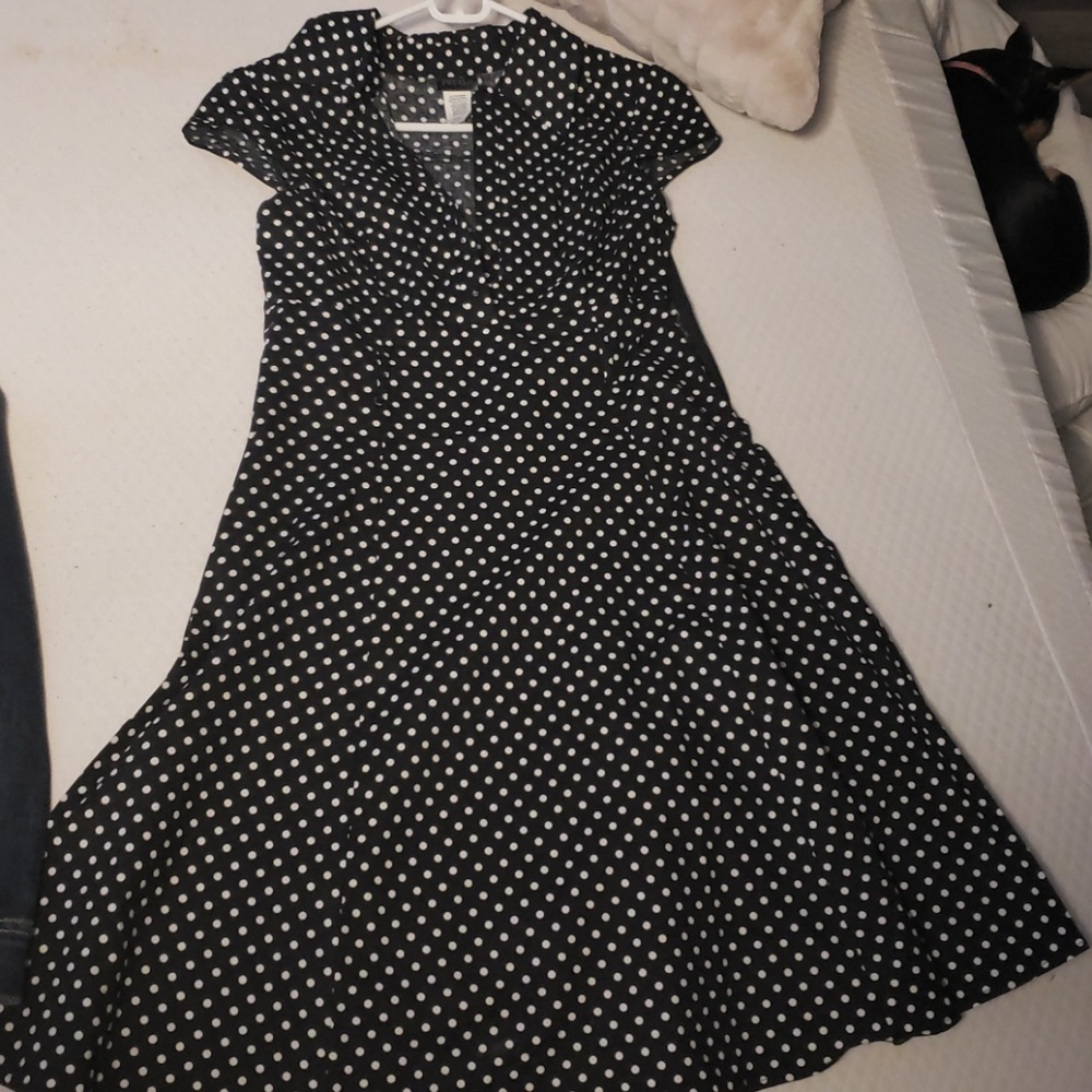 Medium Petalo dot dress